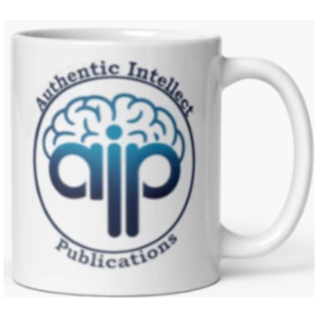 AIP White Glossy Mug
